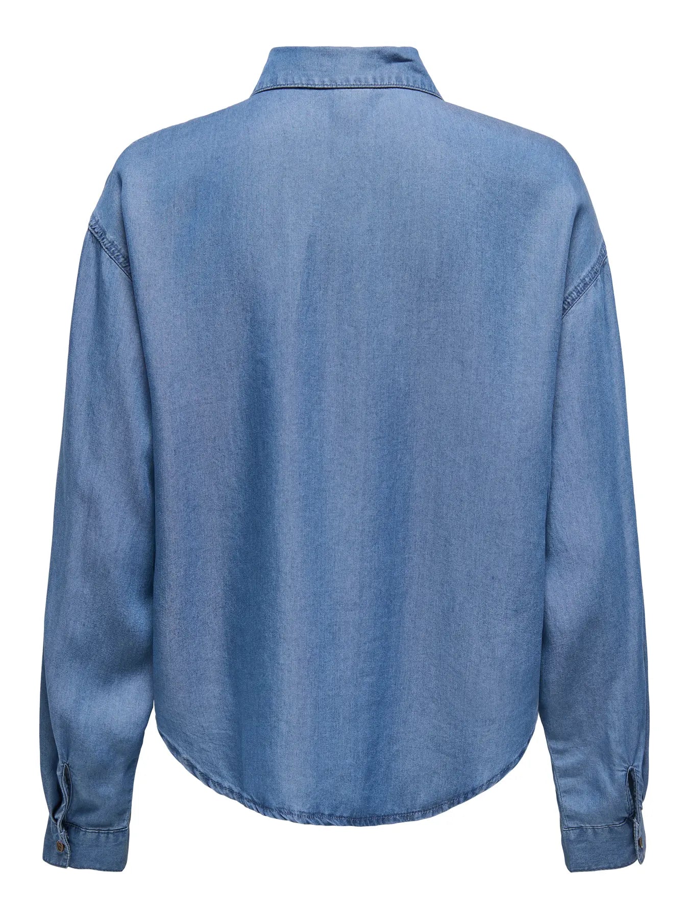 Charis Shirt-Med Blue- Only