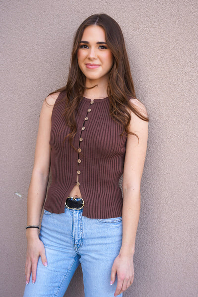 Coco Button Top - Uforia Muse 
