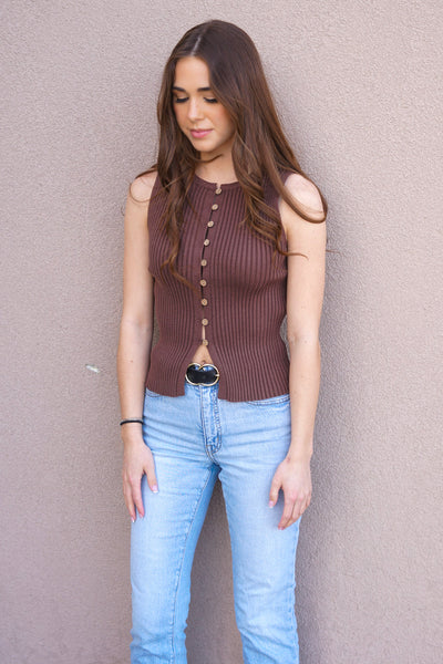 Coco Button Top - Uforia Muse 