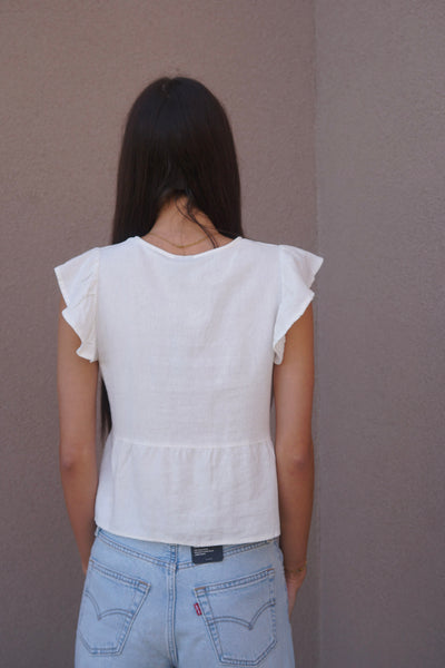 Mylo Button Front Blouse-Vero Moda - Uforia Muse 