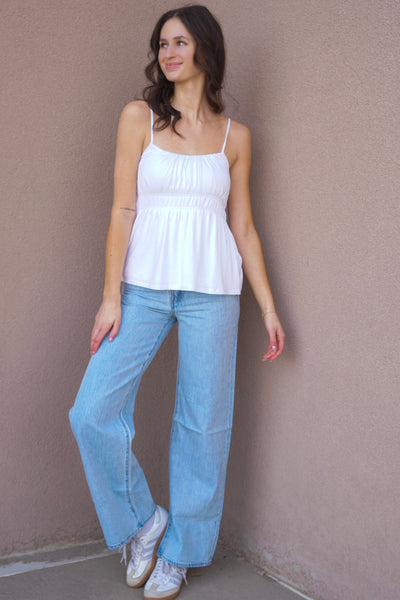 Ribcage WideLeg-Stone-Levi's - Uforia Muse 