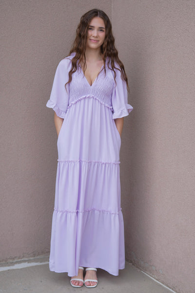 Daphne Dress-Liliac - Uforia Muse 