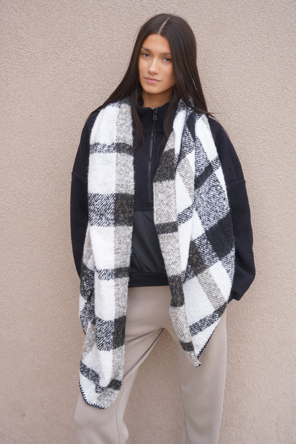 Lima Check Scarf- Only