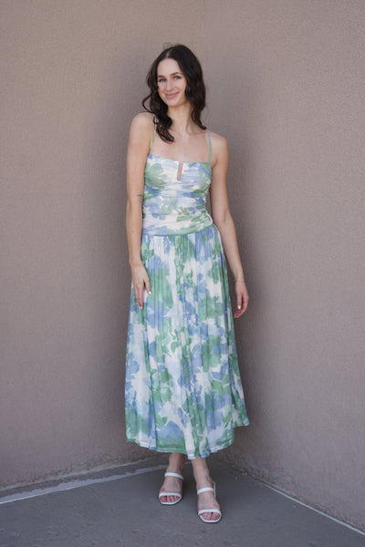 Carrie Maxi Dress-Mink Pink - Uforia Muse 