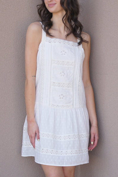 Kate Mini Dress-Cloud-Levis - Uforia Muse 