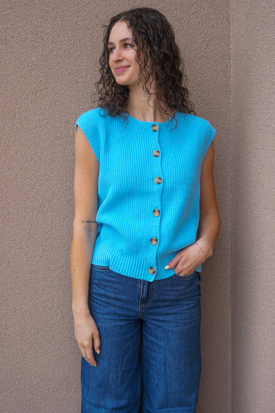 Kai Sleeveless Cardi-2 Colours! - Uforia Muse 