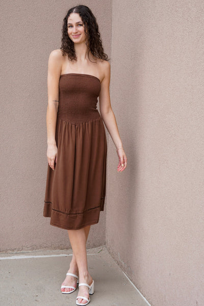 Odette Strapless Dress - Uforia Muse 