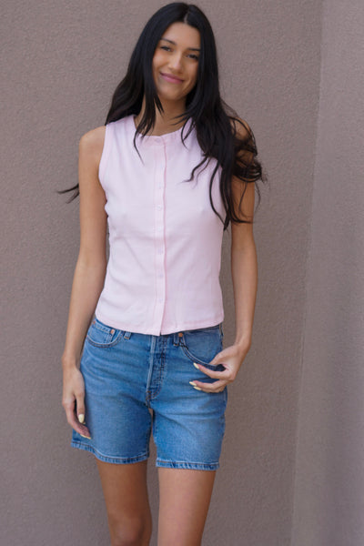 Tommy Button Tank-2 Colours! - Uforia Muse 