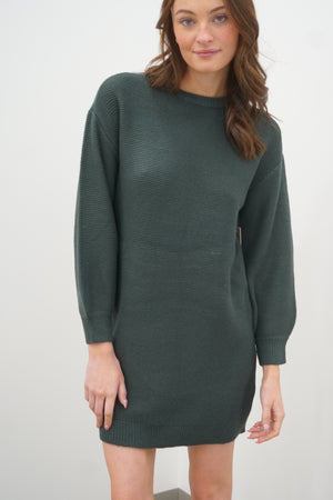 Zara Knit Dress-Spruce-Rd Style