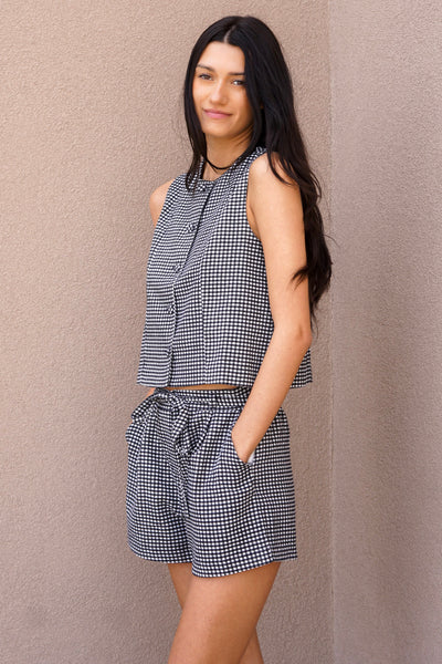 Gingham Vest - Uforia Muse 