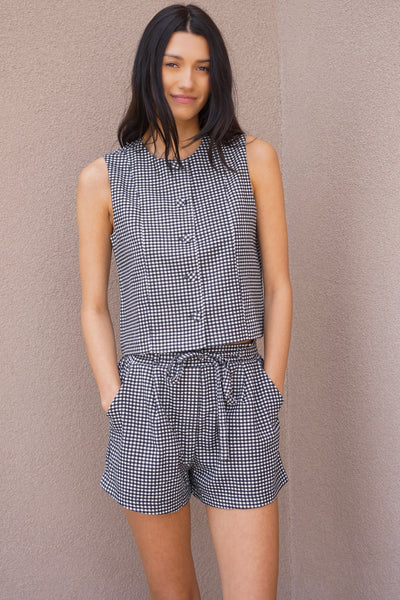 Gingham Vest - Uforia Muse 