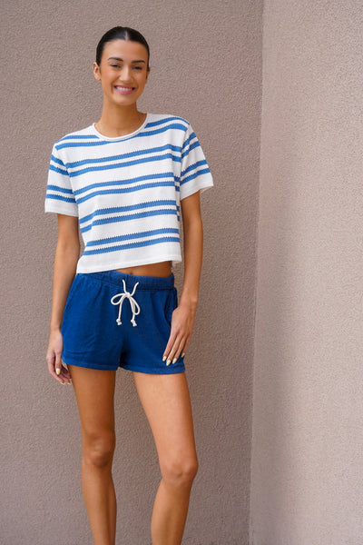 Prado Stripe Knit Tee- Z Supply - Uforia Muse 