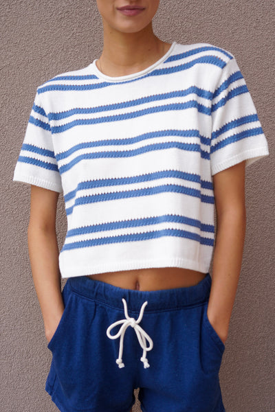 Prado Stripe Knit Tee- Z Supply - Uforia Muse 