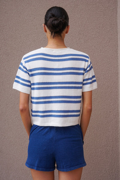 Prado Stripe Knit Tee- Z Supply - Uforia Muse 