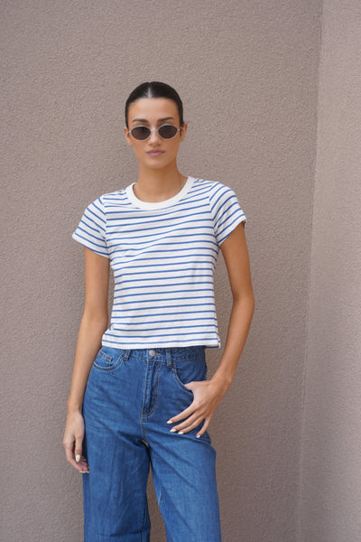 Junie Striped Tee- Z Supply - Uforia Muse 