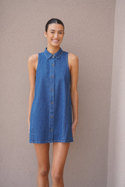 New Day Denim Dress- Z Supply - Uforia Muse 