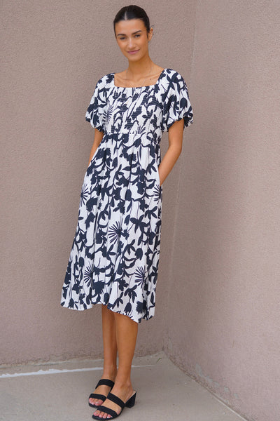 Ampere Dress- BLK - Pink Martini - Uforia Muse 