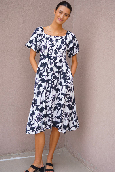 Ampere Dress- BLK - Pink Martini - Uforia Muse 