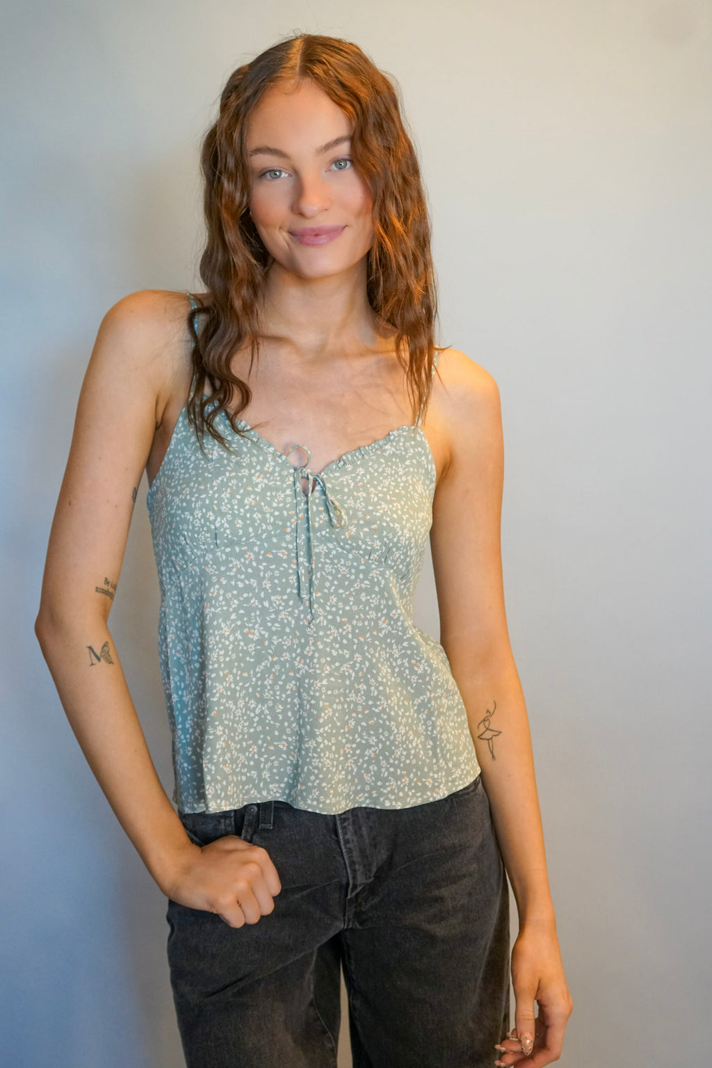 Rosario Tank Top- Gentle Fawn