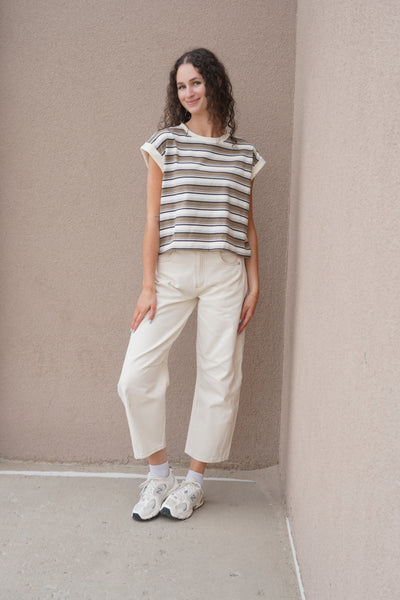 Daydreamer Multi-stripe Top