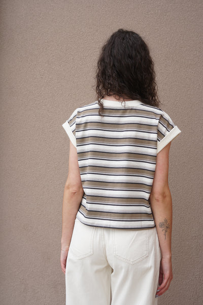 Daydreamer Multi-stripe Top