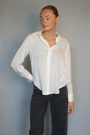 Flowy Blouse- Black Tape