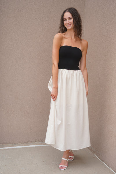 Veronica Strapless Dress - Uforia Muse 