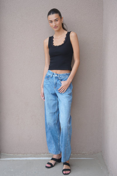 Zoe Barrel Jean- Vero Moda