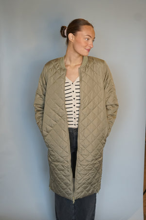 Gilly Quilted Coat - Noisy May