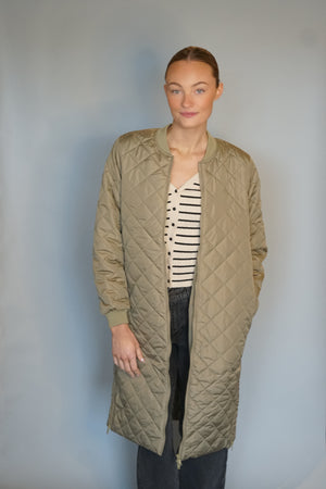 Gilly Quilted Coat - Noisy May