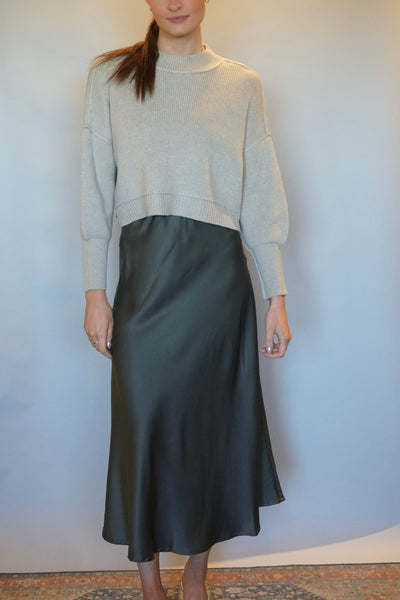 Jane Satin Bias Skirt-2 Colours- Only - Uforia Muse 
