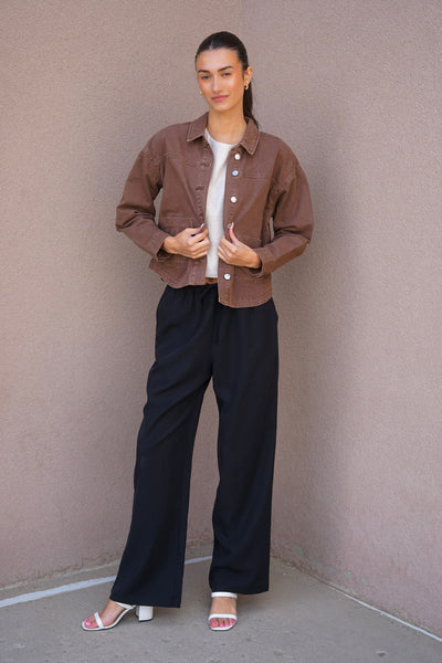 Jamie Denim Shacket- Vero Moda