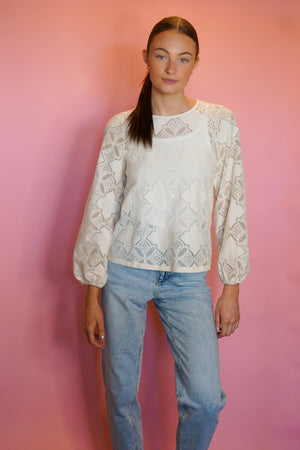 Loni Blouse-Birch- Vero Moda