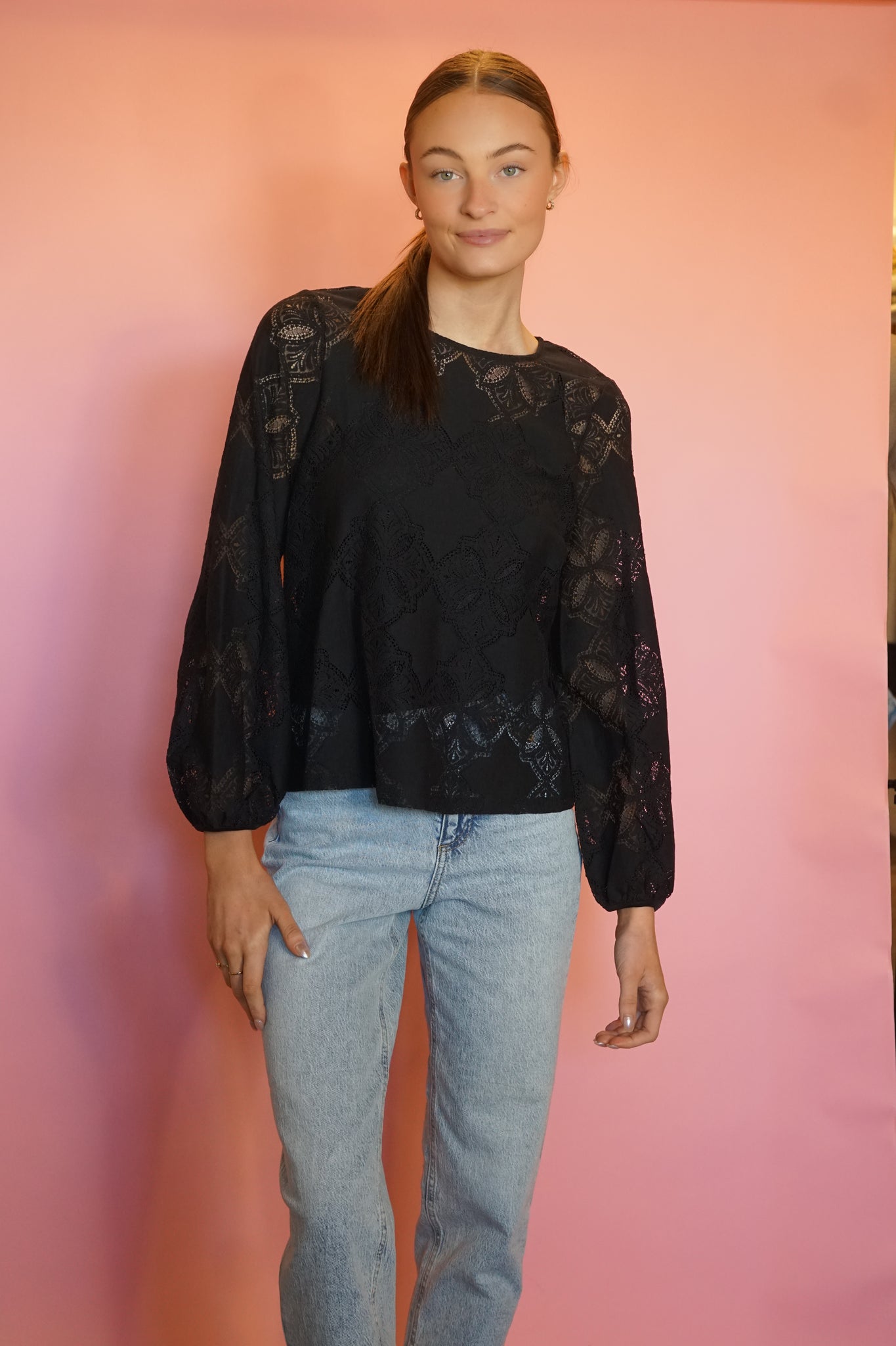 Loni Blouse- BLK- Vero Moda