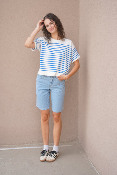 Riley Stripe Top - Uforia Muse 