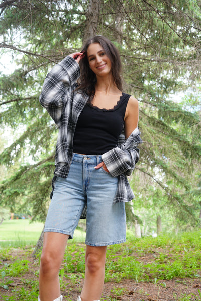 Zoe Plaid Shirt- Noisy May