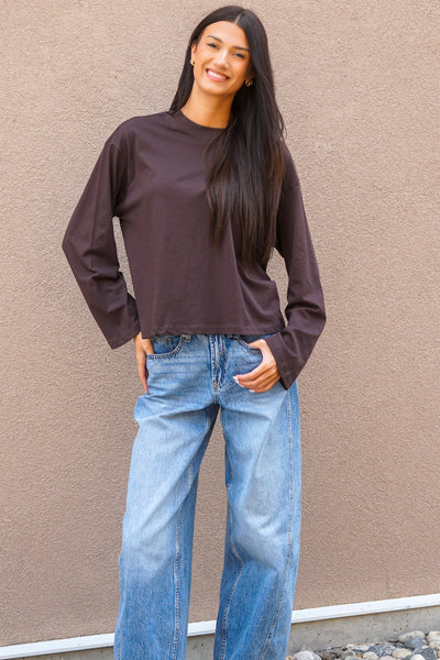 Happy L/S Tee