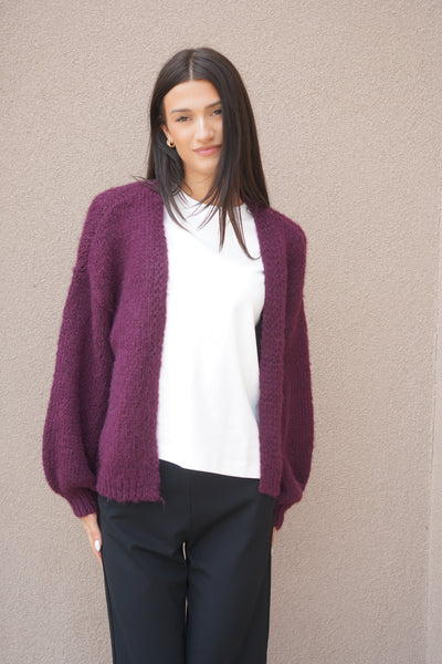 Maybe Cardigan-Wine