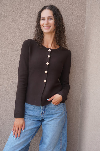 Melli Button Top- Only - Uforia Muse 