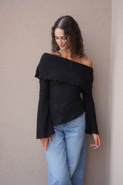 Lise Off Shoulder Top- Only - Uforia Muse 