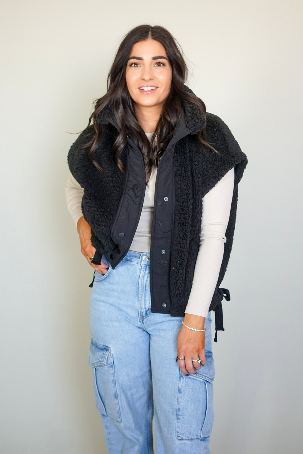 Hudson Sherpa Vest- Shop Teach