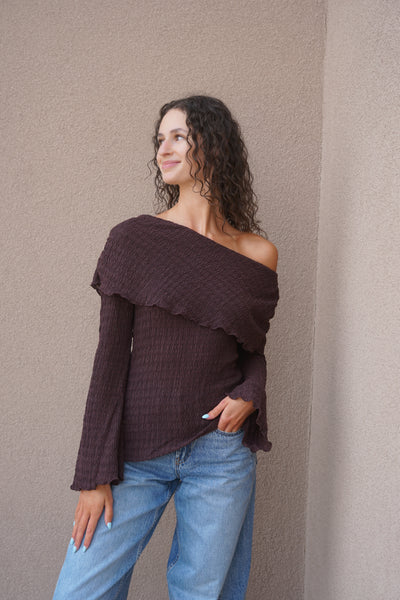 Lise Off Shoulder Top- Only - Uforia Muse 