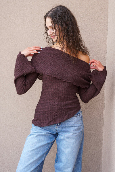 Lise Off Shoulder Top- Only - Uforia Muse 