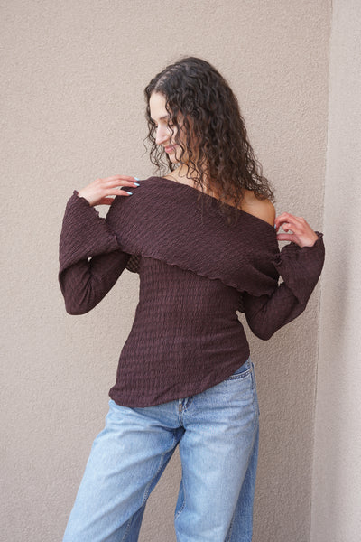 Lise Off Shoulder Top- Only - Uforia Muse 