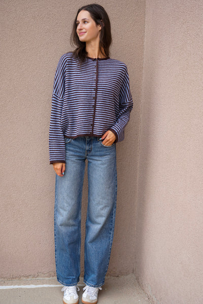 Joia Soft Stripe Cardi