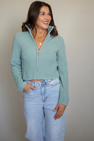 Serena Zip Cardi -3 Colours! Noisy May