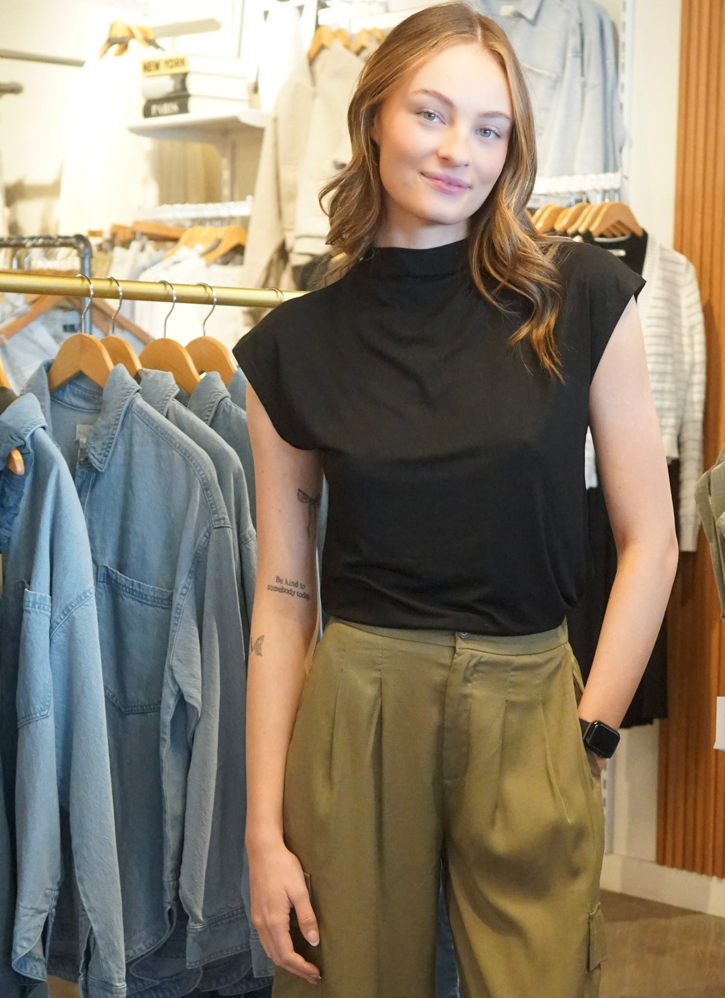 Shannon Top -Pink Martini