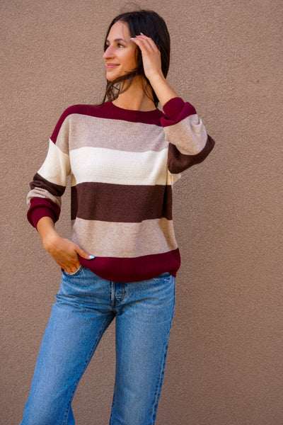 Atia Pullover-Cab Stripe-Only - Uforia Muse 