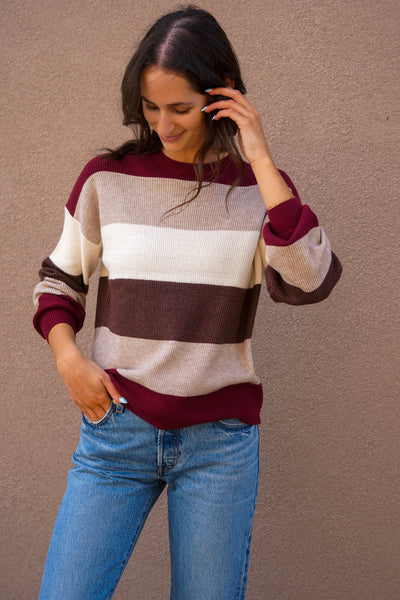 Atia Pullover-Cab Stripe-Only - Uforia Muse 