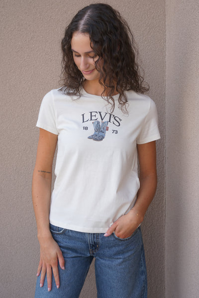 Perfect T-Shirt-Denim Boots- Levi's - Uforia Muse 